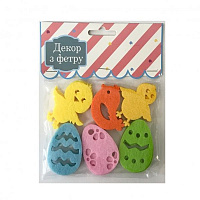 Декор з фетру Пасхальний Аплі-Краплі