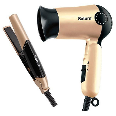 Набор фен+выпрямитель Saturn ST-HC7325