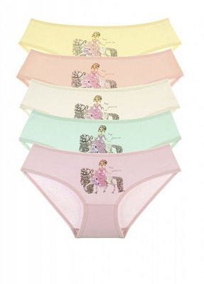 Трусы для девочки Donella 4171AP р.110-116 в ассортименте 