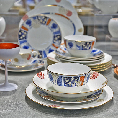 Сервіз столово-чайний Kikka 37 предметів на 6 персон Narumi