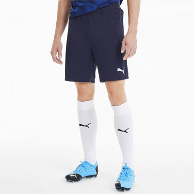Шорти Puma teamFINAL 21 knit Shorts 70425706 р. L темно-синій