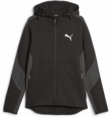 Джемпер Puma EVOSTRIPE FULL-ZIP HOODIE DK 67593001 р.2XL чорний
