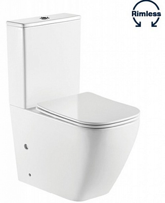 Унитаз-компакт Imprese VALTICE NEW Rimless пристенный (c06506503)