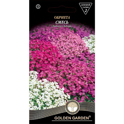 Семена Golden Garden обриета смесь 0,1 г