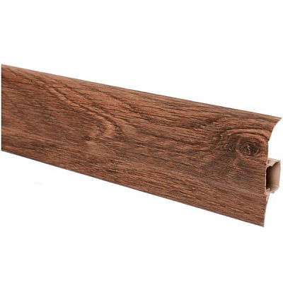 Плинтус Novart Vinci V11 2500х75х21 мм клен бергамо