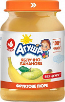 Пюре Агуша Яблоко-Банан 190 г 