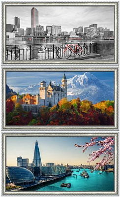 Картина модульная 65x40 см SvitArt PN-198 