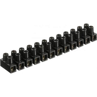 Колодка клемна Expert Power 16 A 12 кв.мм чорний