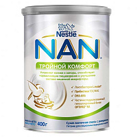 Суха молочна суміш Nestle NAN Потрійний комфорт 400 г