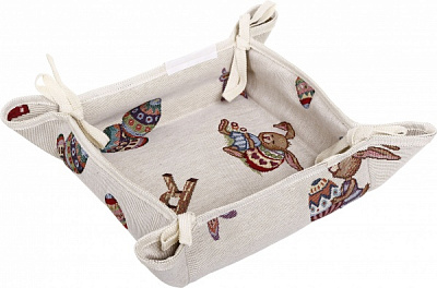 Хлебничка гобеленовая Limaso KH0067 20x20 см разноцветный 