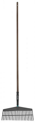 Граблі зубчасті Gardena пластикові для газону з ручкою NatureLine 17105-20