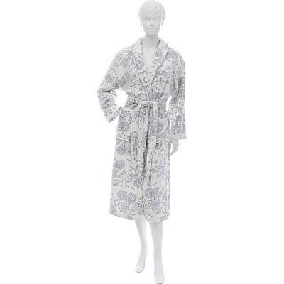 Халат женский La Nuit Plume белый M + обувь