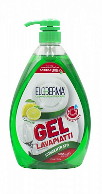 Средство для ручного мытья посуды Eloderma Лимон 1л