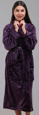 Халат женский La Nuit Классик р. XL фиолетовый 