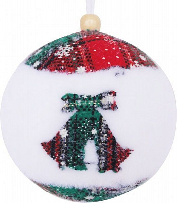 Куля пластикова Кантрі d100 SDA112310W білий/різнокольоровий