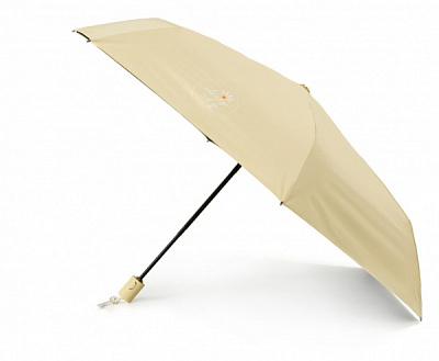 Зонт KRAGO Chamomile мини бежевый 