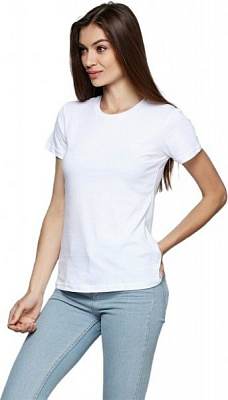 Футболка женская Роза р. S белый 160404 
