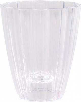 Кашпо для орхідей Оранжерея «Ромашка» фігурний 1,5л прозорий