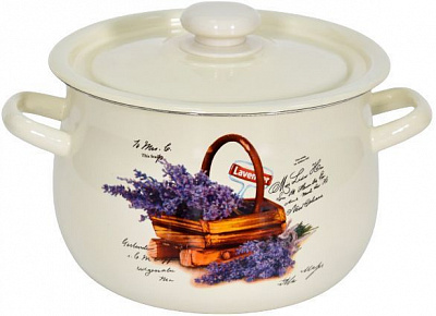 Кастрюля с крышкой Корзинка лаванды 4,75 л Idilia