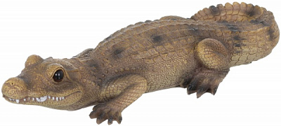 Декоративная фигура плавающий Крокодил 30x11x5 см MG2494120