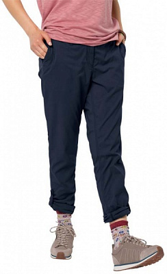 Штани Jack Wolfskin DESERT ROLL-UP PANTS W 1505281_1910 р. 46 темно-синій