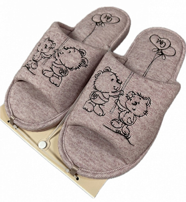 Тапки домашние Gemelli Сюрприз р.40 розовый