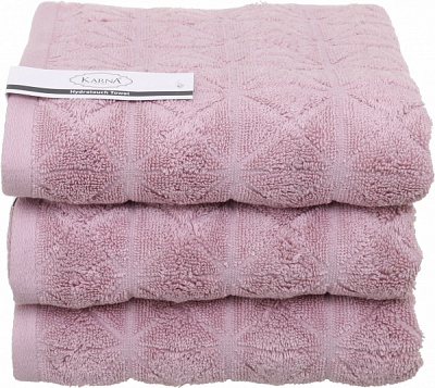 Рушник махровий Vente 50x90 см лавандовий Karna