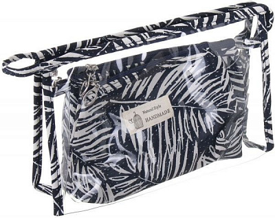 Набор косметичек Перо 3 шт B107-9 синий 