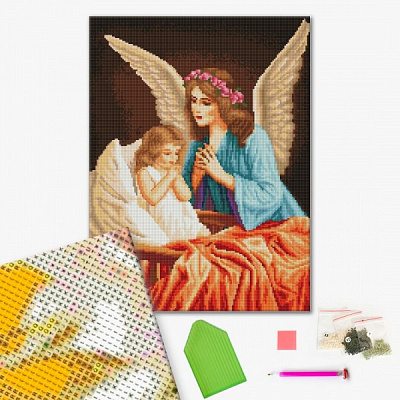 Алмазная мозаика Окрыленные молитвой 40х50 см Brushme 