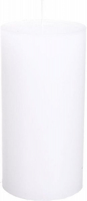 Свеча Цилиндр белая 12х6,4 ESTE