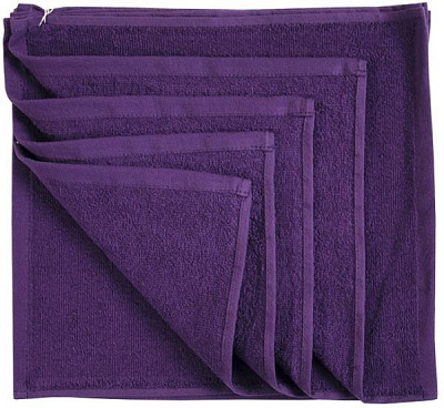 Салфетка махровая 30x30 см темно-сиреневый Ярослав 