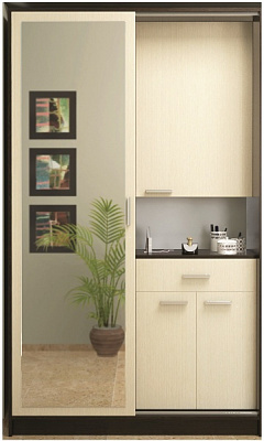 Прихожая SOKME Лола венге темный/венге светлый 