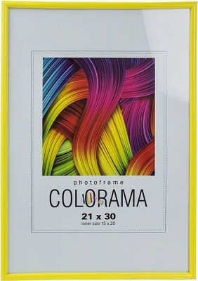 Рамка для фото La Colorama LA 45 yellow 21х30 см 