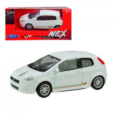 Автомодель Welly 1:43 FIAT GRANDE PUNTO в асортименті 44006RG-CW