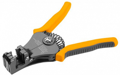 Щипці Tolsen для зняття ізоляції автоматичні 1- 3.2мм (18-8 AWG) 38049