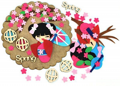 Набір для творчості Аплікація із фетру Spring Аплі-Краплі