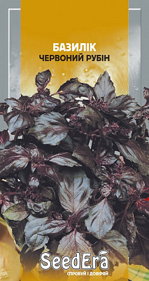 Насіння SeedEra базилік Червоний рубін 0,3 г (4823114400735)