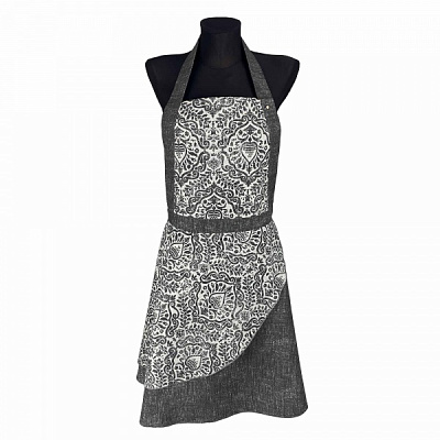 Фартук PERLA Вензель графит La Nuit