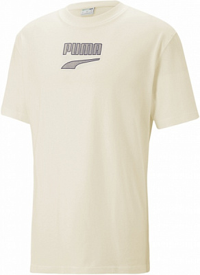 Футболка Puma Downtown Logo Tee 53566999 р.L бежевий