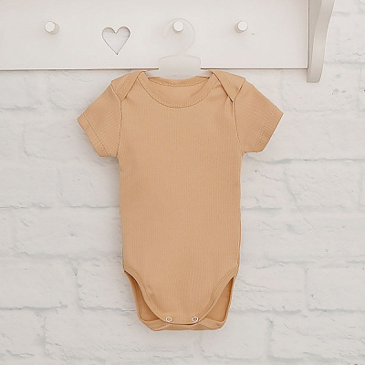 Боди детское унисекс Blanka р.80 капучино 110219 