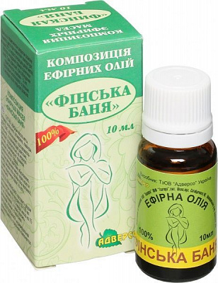 Аромакомпозиция Адверсо Фінська баня 10 мл 
