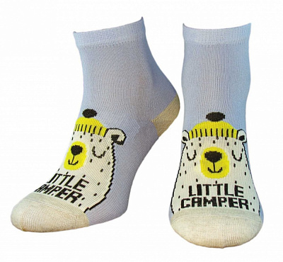 Шкарпетки унісекс Легка хода р. 18–20 світло-блакитний