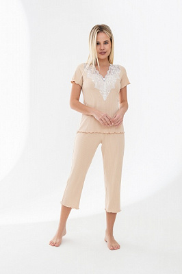 Пижама женская German Volf Лотос р. XL нюд