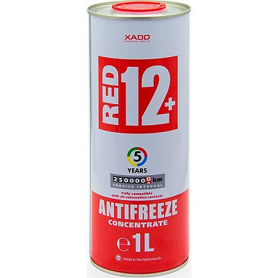 Антифриз XADO RED 12+ 1л червоний