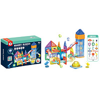 Конструктор магнитный MAGNET BLOCKS Трек HD130A-1