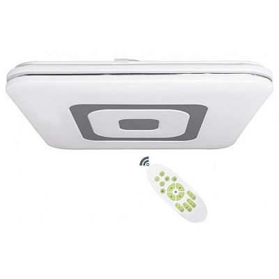 Светильник светодиодный Estares Quadron Double с пультом ДУ 72 Вт белый 3000-6000 К 