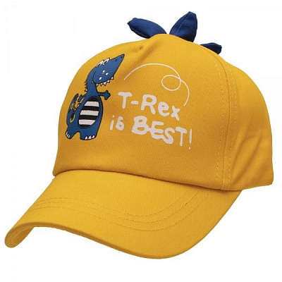 Бейсболка Девилон 517496 р.54 желтый 