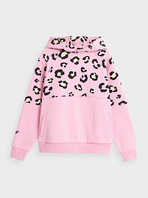 Джемпер 4F SWEATSHIRT F0823 4FJSS23TSWSF0823-56S р. 152 рожевий