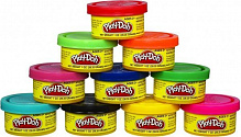 Набор для лепки Play-Doh 10 баночек пластилина 22037