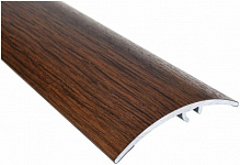 Порожек алюминиевый лестничный Olvis скрытый крепеж 50x1350 мм дуб темный 